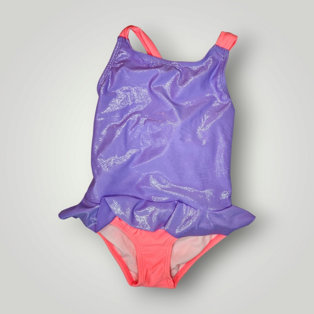 Freestyle Girls One Piece Swimsuit, Lilac Pink